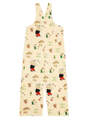 Bomuld linned strop jumpsuit for piger The Animals Observatory