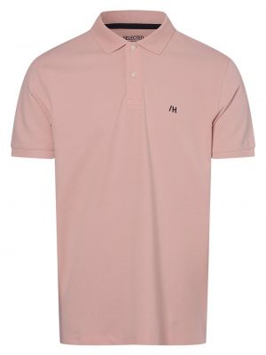 T-shirt Selected, różowy