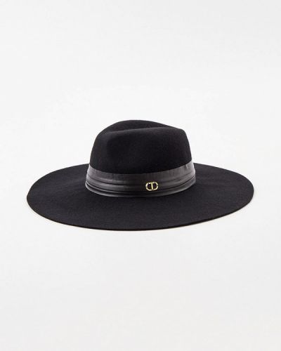 Шляпа с широкими полями Twinset Milano, черный