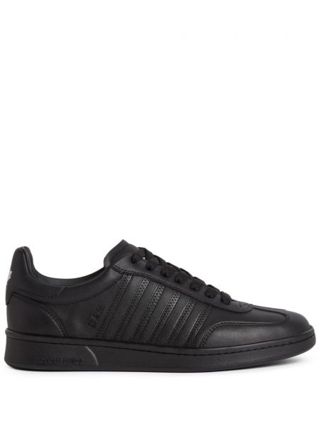 Deri sneaker Dsquared2 siyah