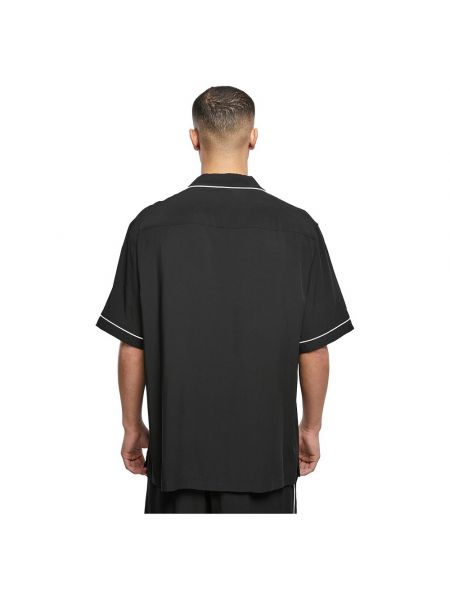 Рубашка с коротким рукавом Urban Classics черная