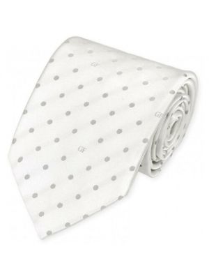 Шелковый галстук в горошек Gf Ferre