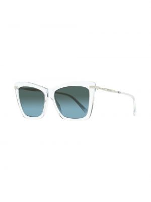 Křišťálové sluneční brýle Jimmy Choo Eyewear bílé