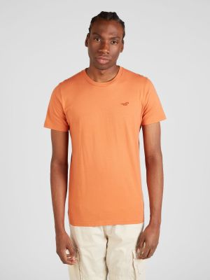T-shirt Hollister arancione