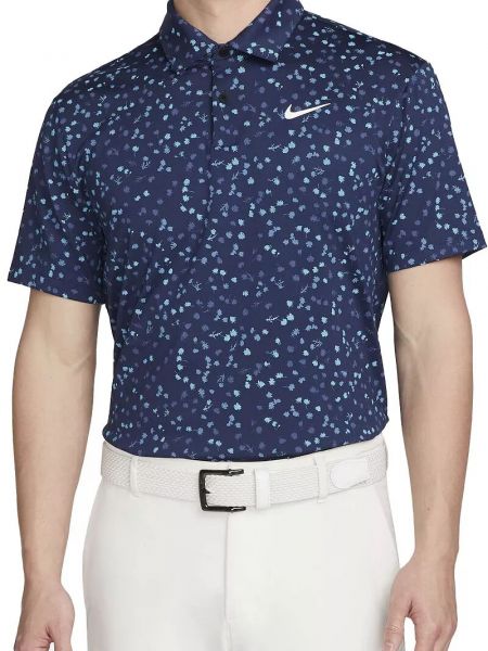 Мужская футболка-поло для гольфа с цветочным принтом Nike Dri-FIT Tour