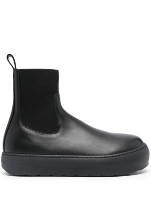 Ankle boots en cuir Sunnei noir