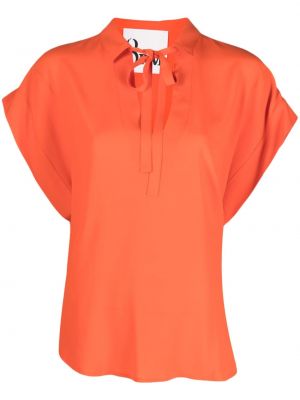 Krage blus 8pm orange