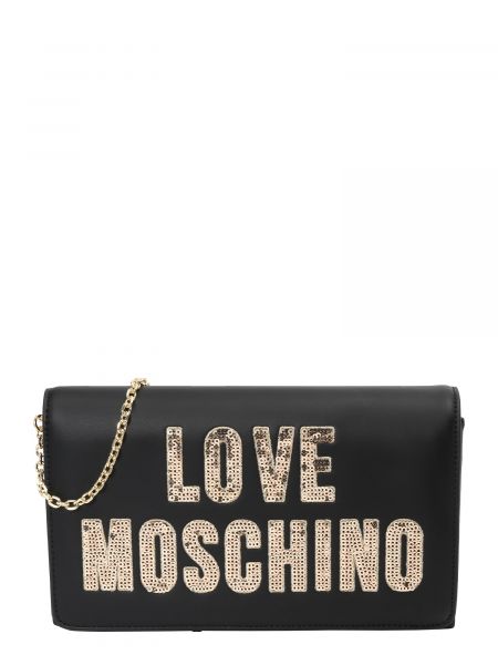 Чанта през рамо Love Moschino черно