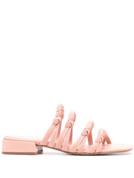 Кожени ниски обувки Pedro Garcia розово