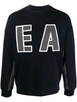 Sweatshirt Emporio Armani blå