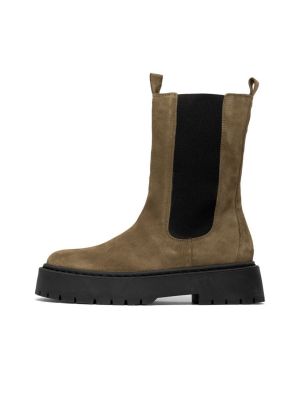 Chelsea boots Bianco noir