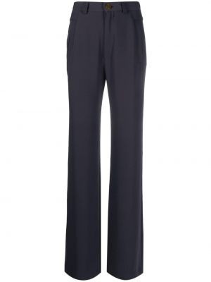 Ravne hlače Vivienne Westwood modra