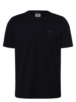 Niebieska koszulka Aeronautica