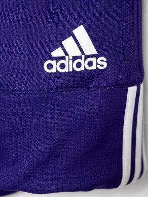 Oboustranné kraťasy Adidas Performance fialové