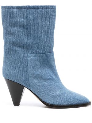 Wildleder ankle boots Isabel Marant blau