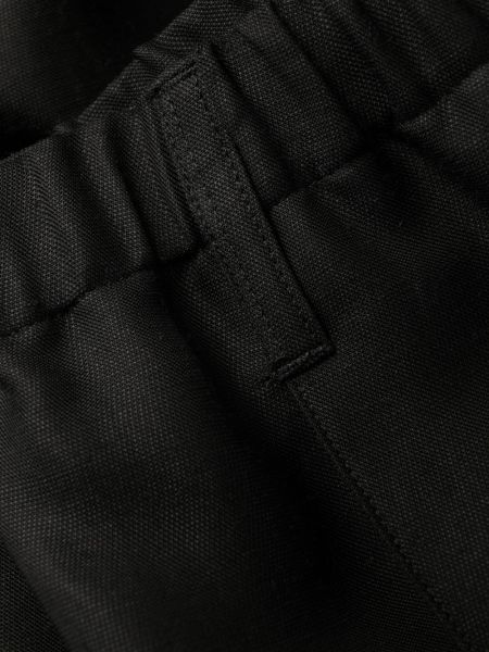 Pantaloni in viscosa Saint Laurent nero