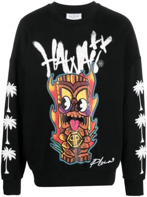 Sweatshirt Philipp Plein siyah