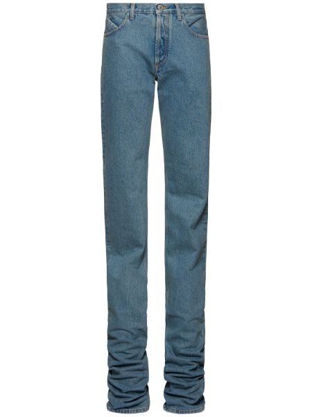 Straight leg-jeans The Attico blå