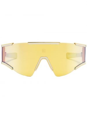 Oversized slnečné okuliare Balmain Eyewear žltá