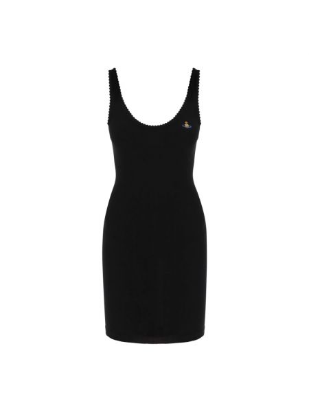 Sukienka mini bez rękawów Vivienne Westwood czarna