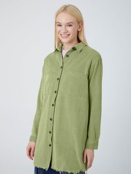 Блузка Ltb зеленая