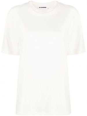 T-shirt Jil Sander blanc