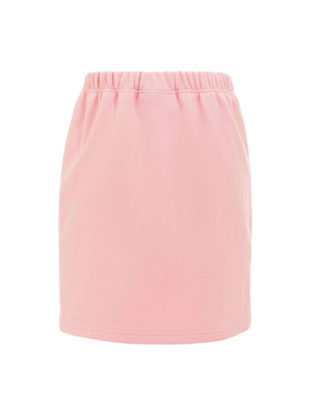 Mini falda de algodón Chiara Ferragni Collection rosa