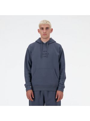 Fleece hoodie New Balance grau