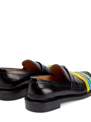 Loafers di pelle Jw Anderson nero