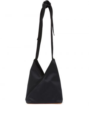 Сатенени чанта за ръка Mm6 Maison Margiela черно