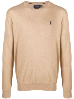 Пуловер Polo Ralph Lauren кафяво
