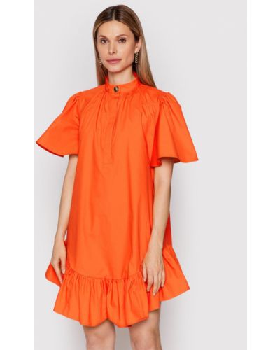 Laza szabású ruha Imperial narancsszínű