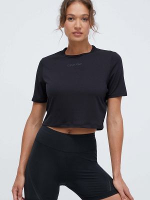 Тениска Calvin Klein Performance черно