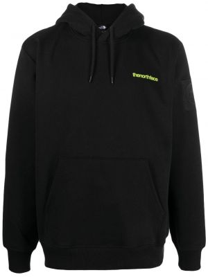 Hoodie con stampa The North Face nero