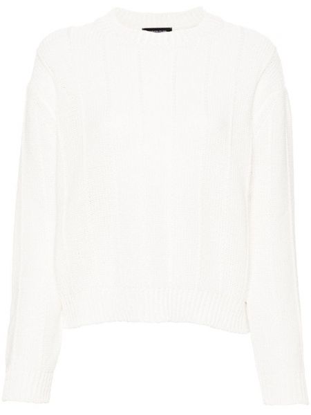 Pullover mit rundem ausschnitt Fabiana Filippi weiß