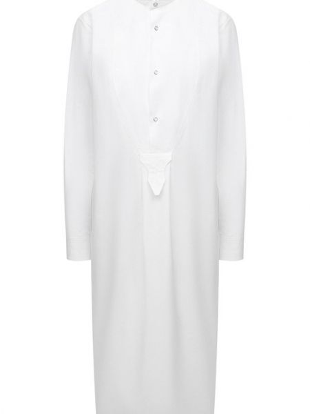 Хлопковое платье Ralph Lauren белое