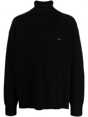 Haftowany sweter Zzero By Songzio czarny
