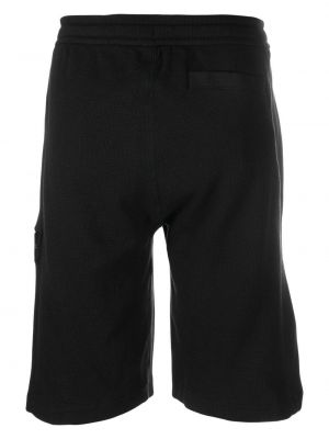 Shorts de sport en coton Calvin Klein Jeans noir