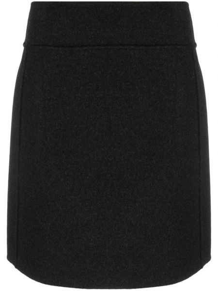 Μάλλινη φούστα mini με στενή εφαρμογή 's Max Mara γκρι