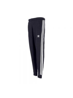 Spodnie sportowe w paski Adidas czarne