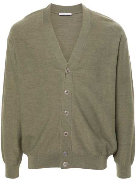 Cardigan en tricot Lemaire vert