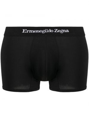 Shorts aus baumwoll Zegna schwarz