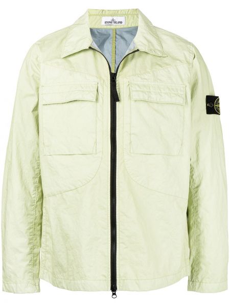 Lukuga särk Stone Island roheline