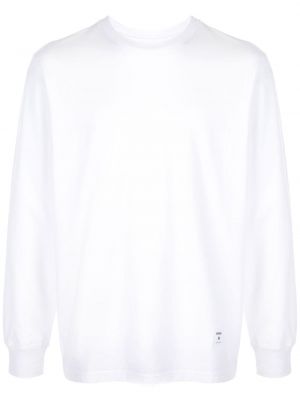 Camiseta de manga larga manga larga Supreme blanco
