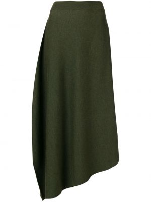 Asymetrická sukňa Jw Anderson zelená