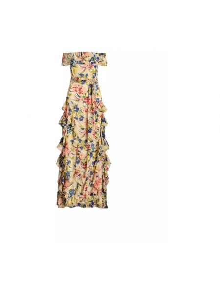 Sukienka długa w kwiatki Ralph Lauren