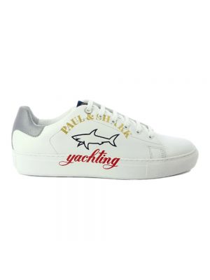 Sneakersy Paul & Shark białe