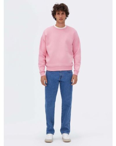 Laza szabású pulóver Americanos rózsaszín