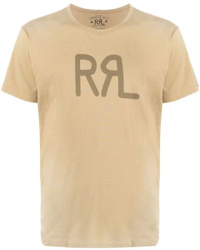 Тениска с принт с кръгло деколте Ralph Lauren Rrl