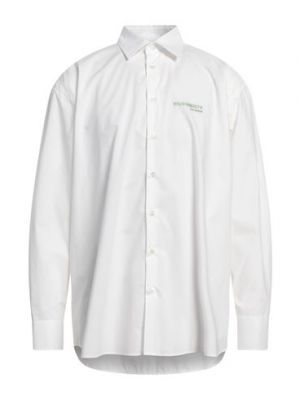 Camisa de algodón Raf Simons blanco